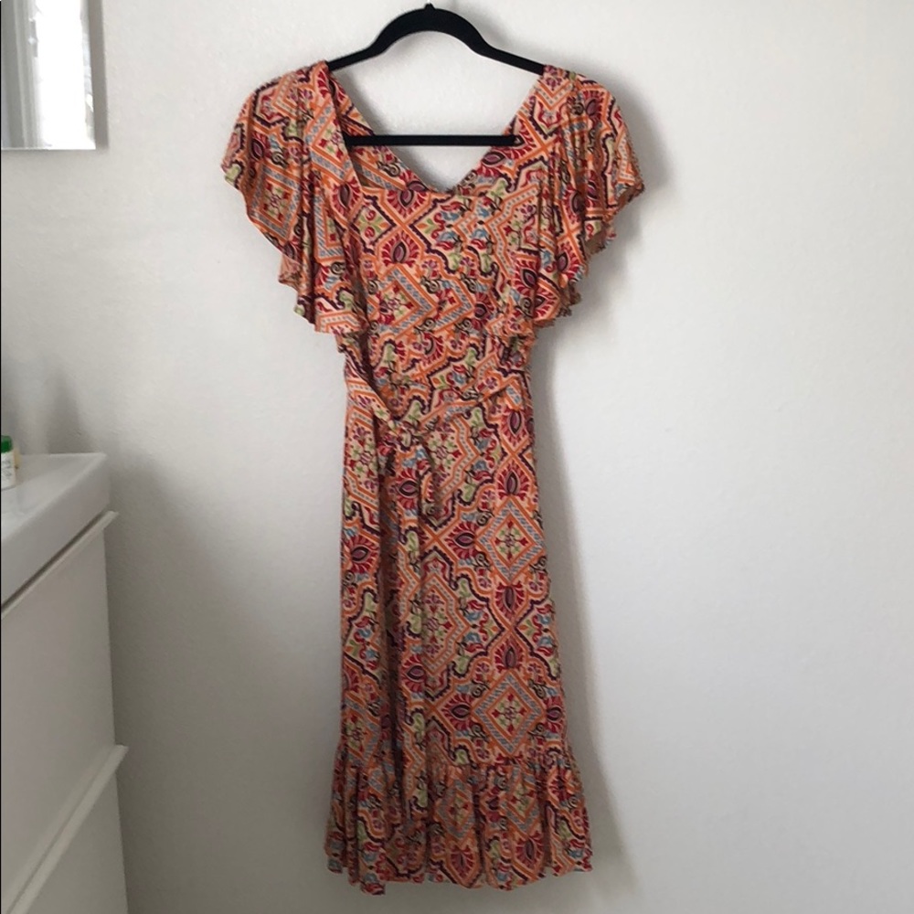 Beautiful Nieves Lavi Silk Dress Size 0